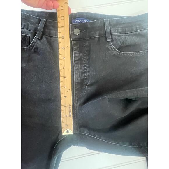 Bandolini Amy Black Straight Leg Jeans Denim Size Womens 14 - Picture 5 of 8